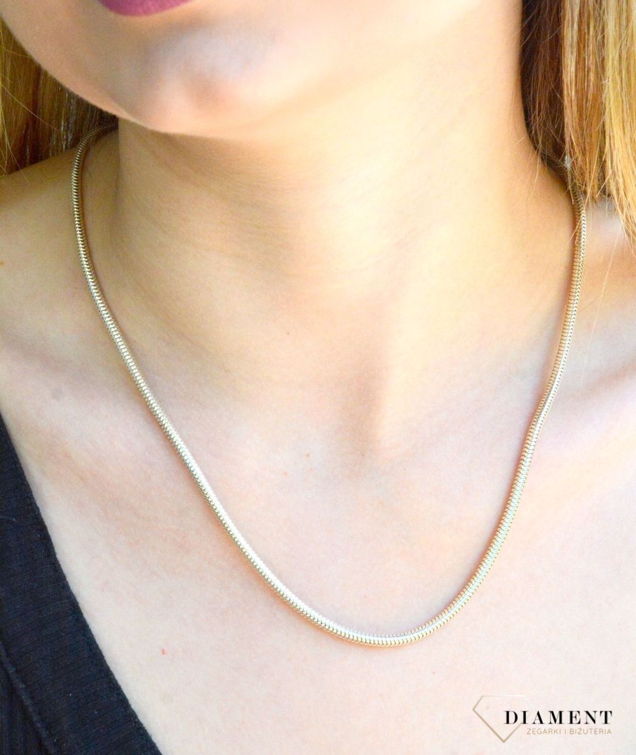 Srebrny łańcuszek 925 linka 3 mm DIA-LAN-5869-925 3mm.  Klasyczny i uniwersalny łańcuszek lineczka, wykonany ze srebra próby 925 o wadze około 15,80 g. Łańcuszki to uniwersalne dodatki, które sprawdzają się na każdą okazję i.jpg